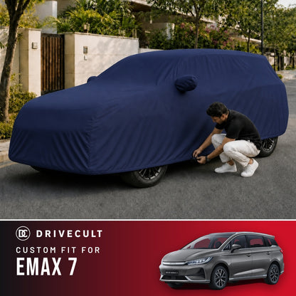 BYD Emax 7 DriveCult Storm custom-fit waterproof car body cover