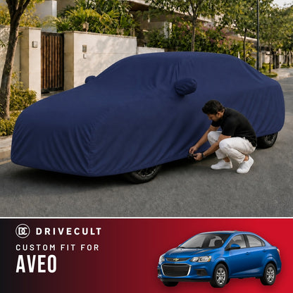 Chevrolet Aveo DriveCult Storm custom-fit waterproof car body cover