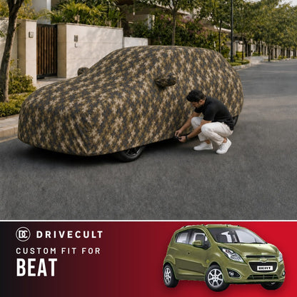 Chevrolet Beat DriveCult Phantom custom-fit waterproof car body cover