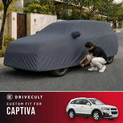 Chevrolet Captiva DriveCult Titan custom-fit waterproof car body cover