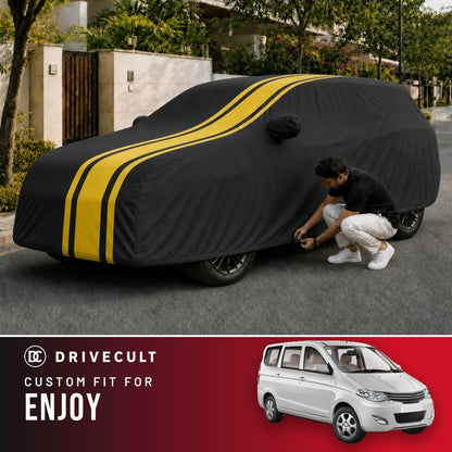 Chevrolet Enjoy DriveCult Blaze custom-fit waterproof car body cover