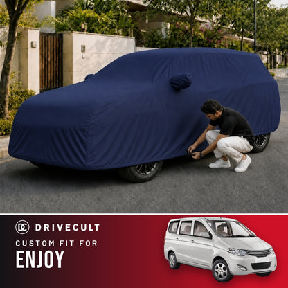 Chevrolet Enjoy DriveCult Storm custom-fit waterproof car body cover