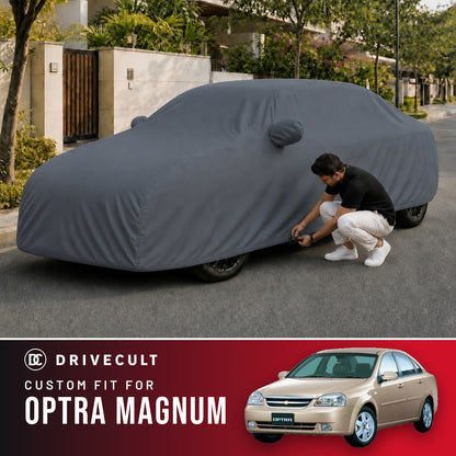 Chevrolet Optra Magnum DriveCult Titan custom-fit waterproof car body cover