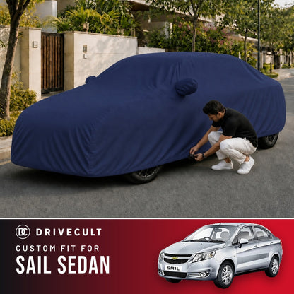 Chevrolet Sail Sedan DriveCult Storm custom-fit waterproof car body cover