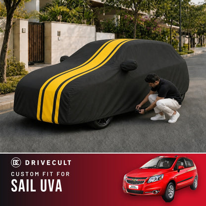 Chevrolet Sail UVA DriveCult Blaze custom-fit waterproof car body cover