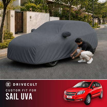 Chevrolet Sail UVA DriveCult Titan custom-fit waterproof car body cover