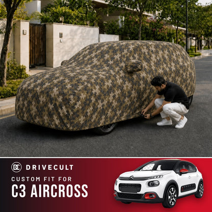 Citroen C3 Aircross DriveCult Phantom custom-fit waterproof car body cover