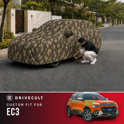 Citroen eC3 DriveCult Phantom custom-fit waterproof car body cover