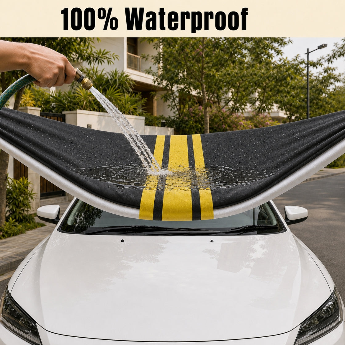 DriveCult Blaze body cover 100 percent waterproof outer shell