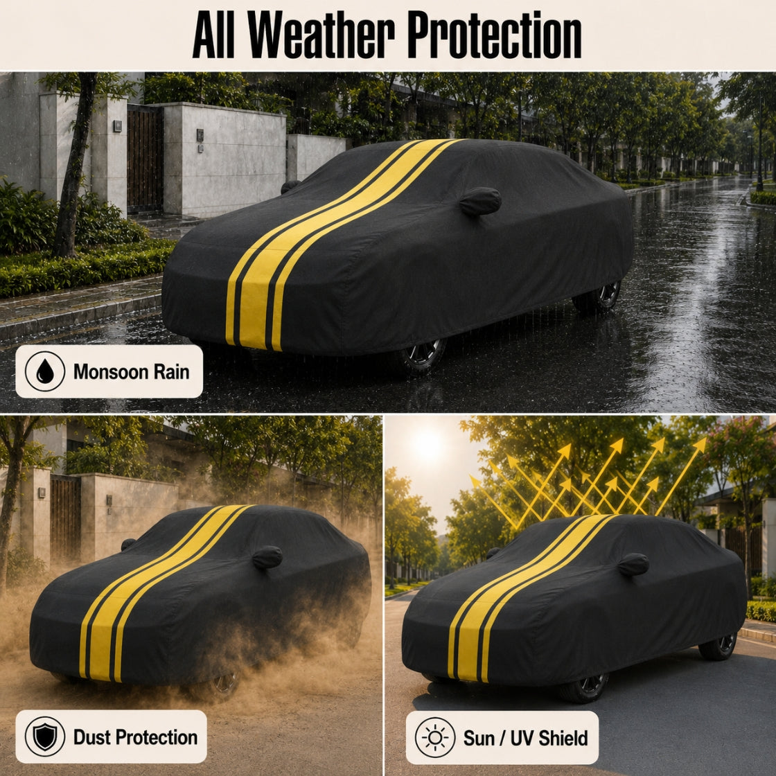DriveCult Blaze body cover all-weather protection from rain, dust and UV