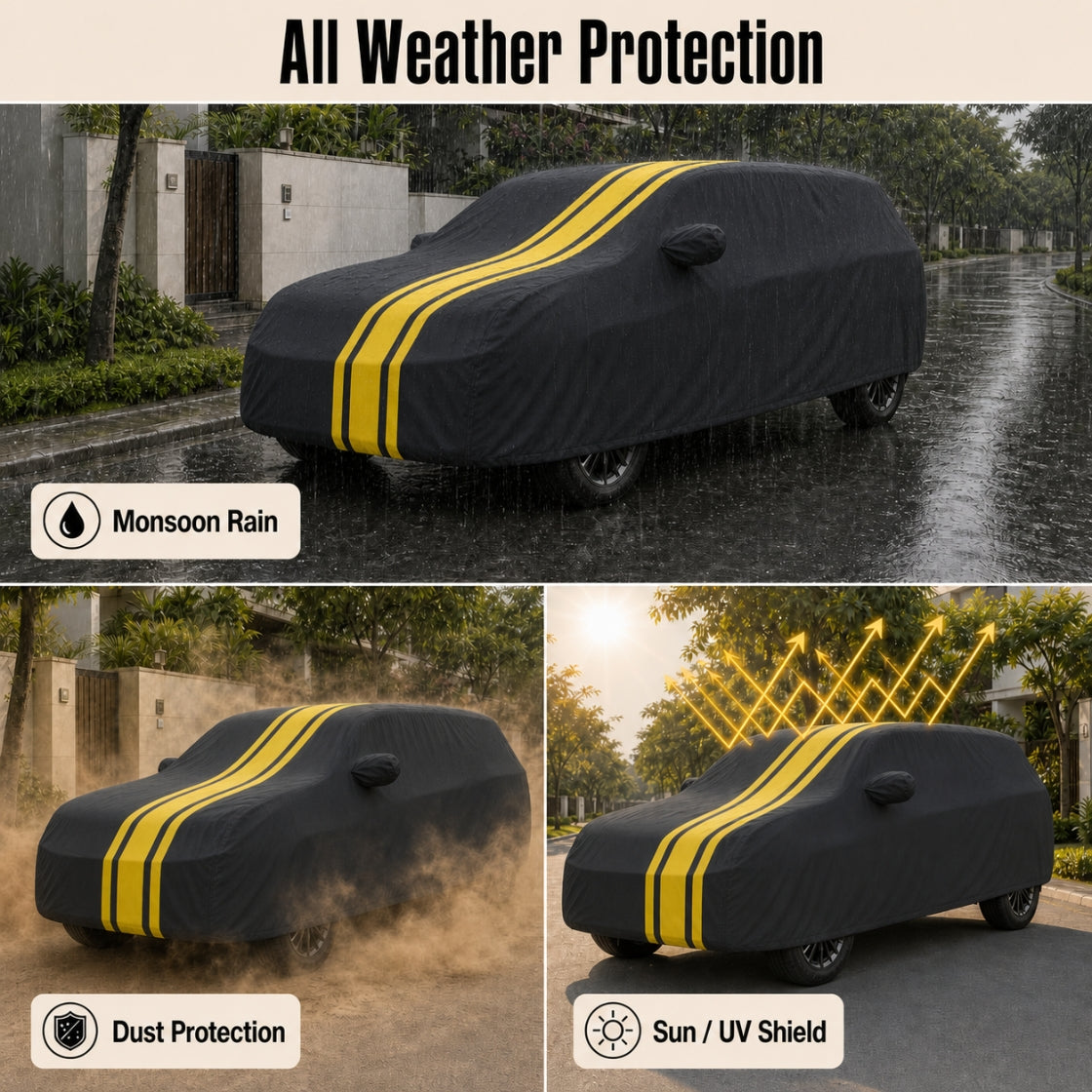DriveCult Blaze body cover all-weather protection from rain, dust and UV