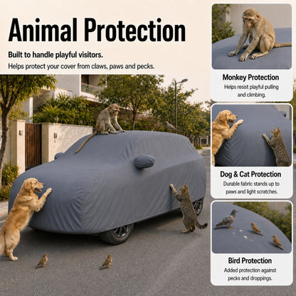 DriveCult Titan body cover animal protection from monkeys, dogs, cats and birds