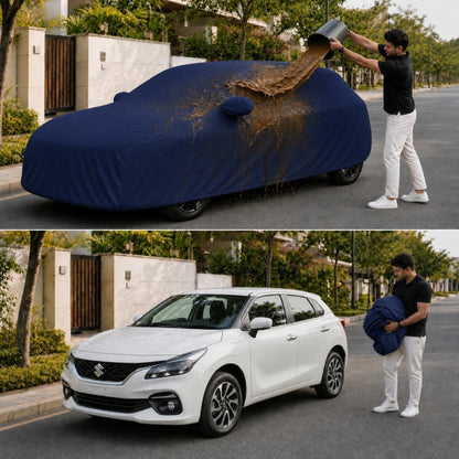 DriveCult Storm body cover easy on and off with carry bag