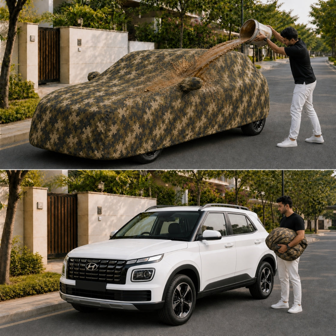DriveCult Phantom body cover easy on and off with carry bag