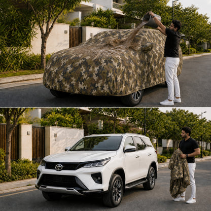 DriveCult Phantom body cover easy on and off with carry bag