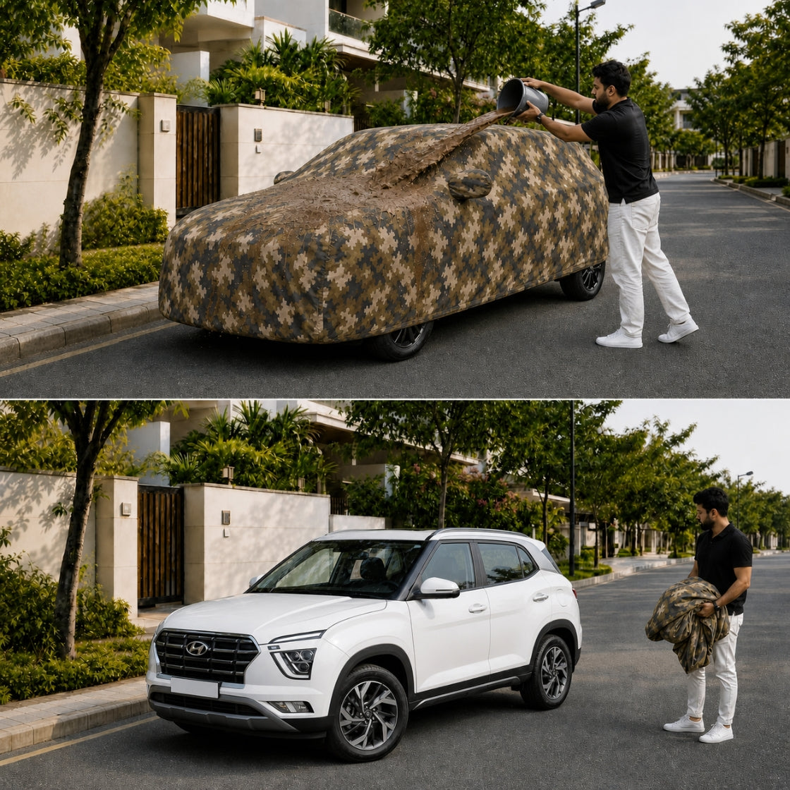 DriveCult Phantom body cover easy on and off with carry bag