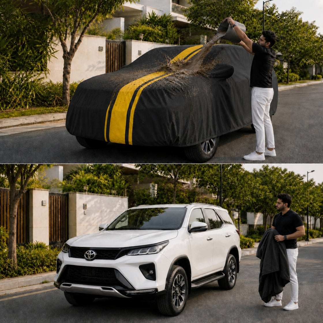 DriveCult Blaze body cover easy on and off with carry bag
