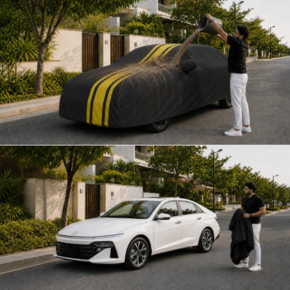 DriveCult Blaze body cover easy on and off with carry bag