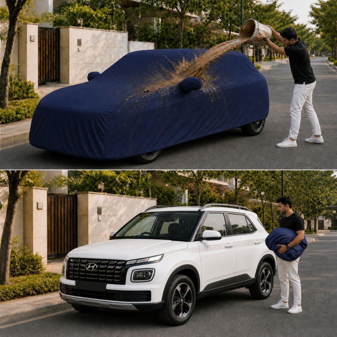DriveCult Storm body cover easy on and off with carry bag