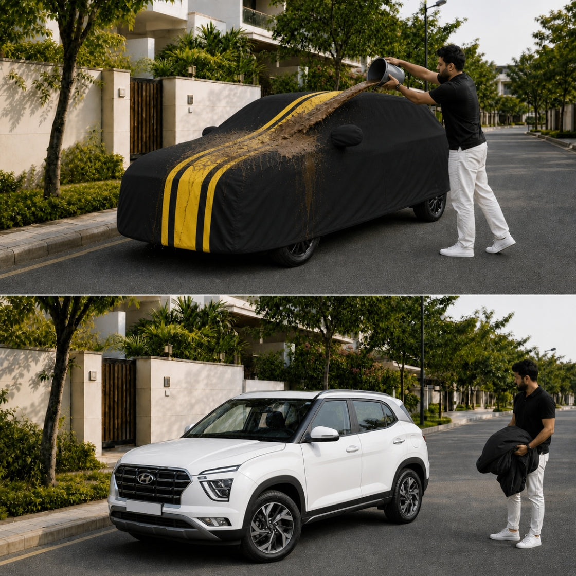 DriveCult Blaze body cover easy on and off with carry bag