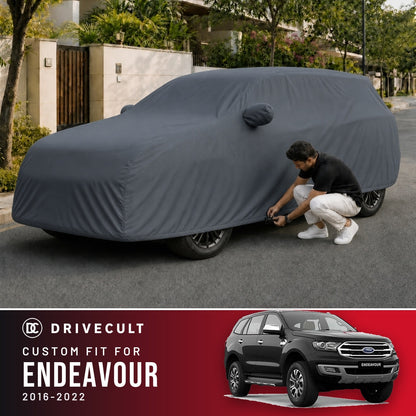 Ford Endeavour 2016-2022 DriveCult Titan custom-fit waterproof car body cover