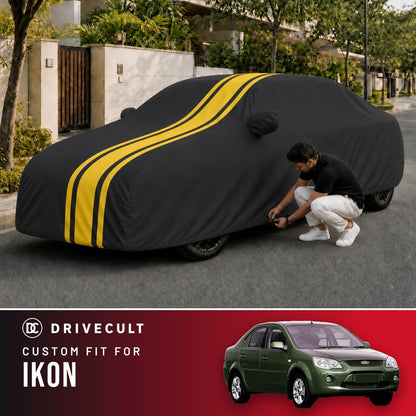 Ford Ikon DriveCult Blaze custom-fit waterproof car body cover