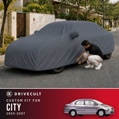 Honda City 2003-2007 DriveCult Titan custom-fit waterproof car body cover