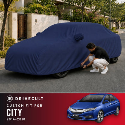 Honda City 2014-2016 DriveCult Storm custom-fit waterproof car body cover
