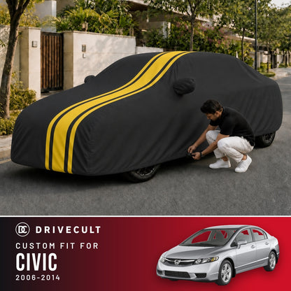 Honda Civic 2006-2014 DriveCult Blaze custom-fit waterproof car body cover