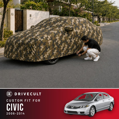 Honda Civic 2006-2014 DriveCult Phantom custom-fit waterproof car body cover