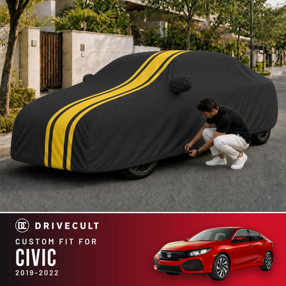 Honda Civic 2019-2022 DriveCult Blaze custom-fit waterproof car body cover