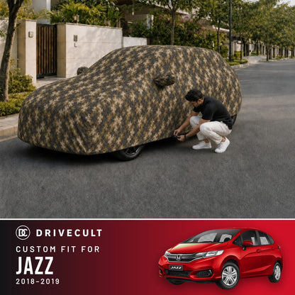 Honda Jazz 2018-2019 DriveCult Phantom custom-fit waterproof car body cover