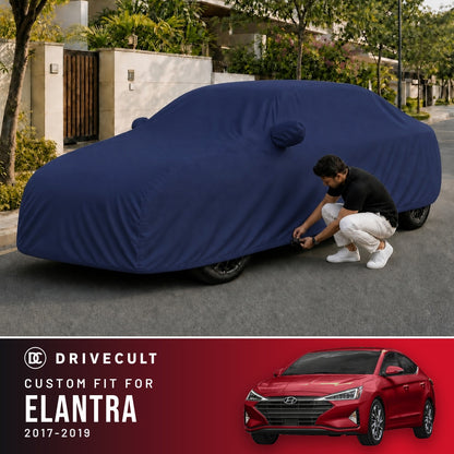 Hyundai Elantra 2017-2019 DriveCult Storm custom-fit waterproof car body cover