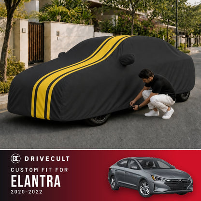 Hyundai Elantra 2020-2022 DriveCult Blaze custom-fit waterproof car body cover