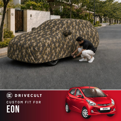 Hyundai Eon DriveCult Phantom custom-fit waterproof car body cover