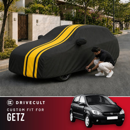 Hyundai Getz DriveCult Blaze custom-fit waterproof car body cover