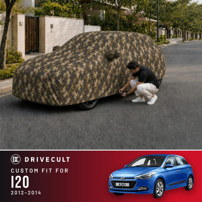 Hyundai i20 2012-2014 DriveCult Phantom custom-fit waterproof car body cover
