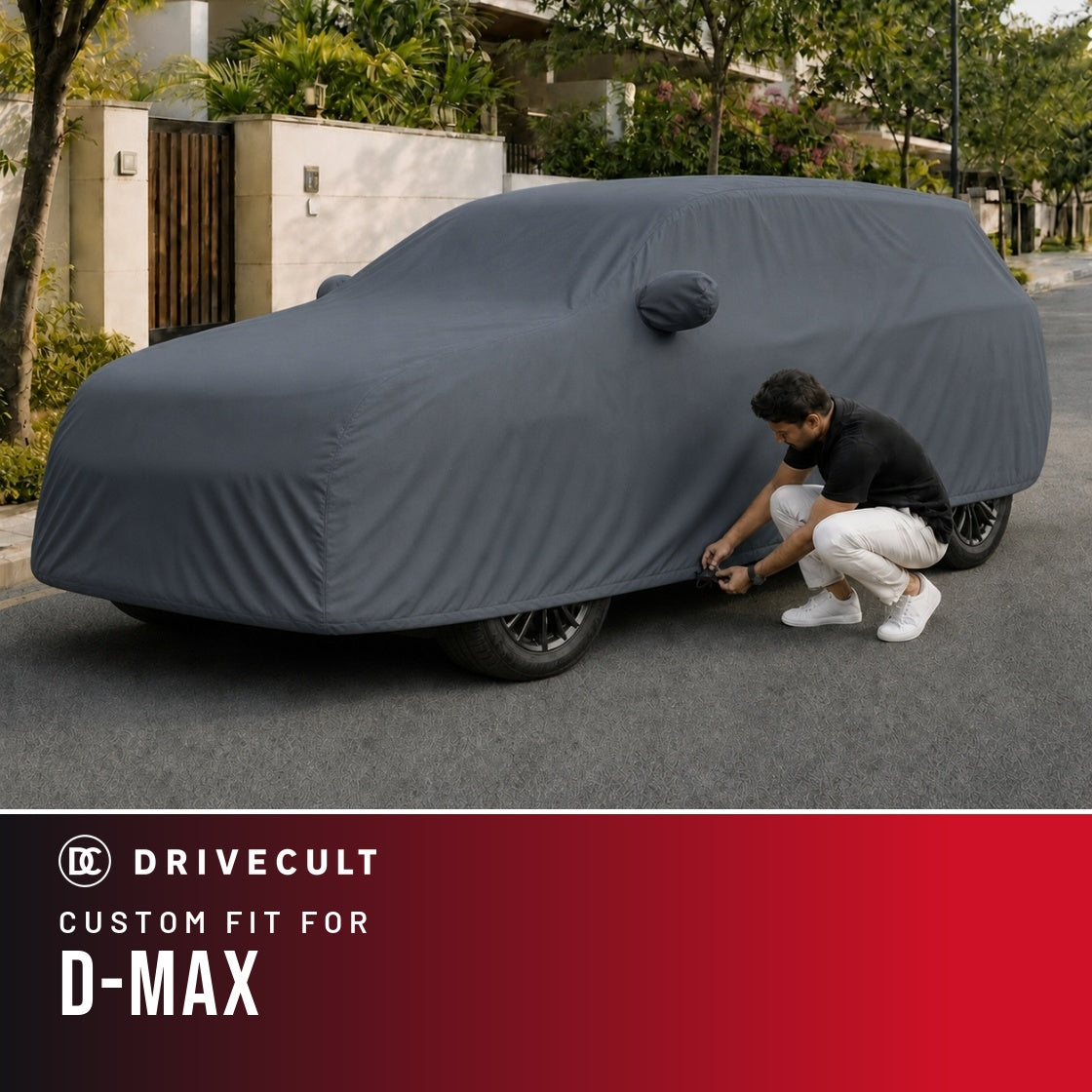 Isuzu D-Max DriveCult Titan custom-fit waterproof car body cover