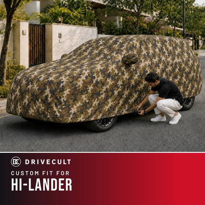 Isuzu Hi-Lander DriveCult Phantom custom-fit waterproof car body cover