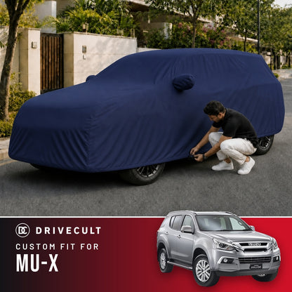 Isuzu MU-X DriveCult Storm custom-fit waterproof car body cover