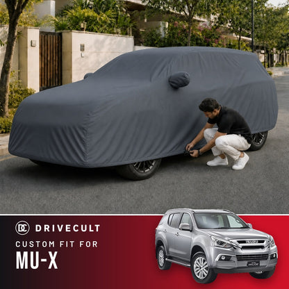 Isuzu MU-X DriveCult Titan custom-fit waterproof car body cover