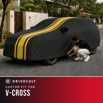 Isuzu V Cross DriveCult Blaze custom-fit waterproof car body cover