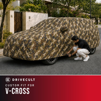 Isuzu V Cross DriveCult Phantom custom-fit waterproof car body cover