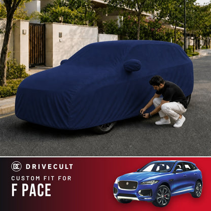 Jaguar F Pace DriveCult Storm custom-fit waterproof car body cover