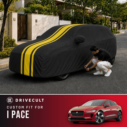 Jaguar I Pace DriveCult Blaze custom-fit waterproof car body cover