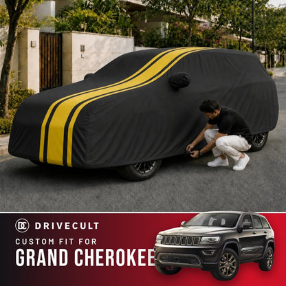 Jeep Grand Cherokee DriveCult Blaze custom-fit waterproof car body cover