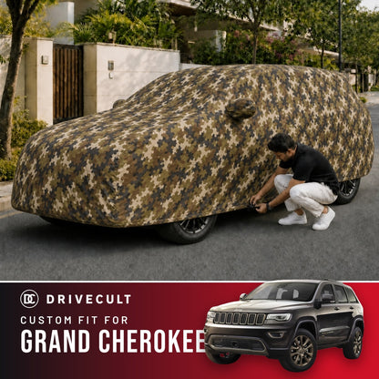 Jeep Grand Cherokee DriveCult Phantom custom-fit waterproof car body cover