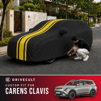 Kia Carens Clavis DriveCult Blaze custom-fit waterproof car body cover