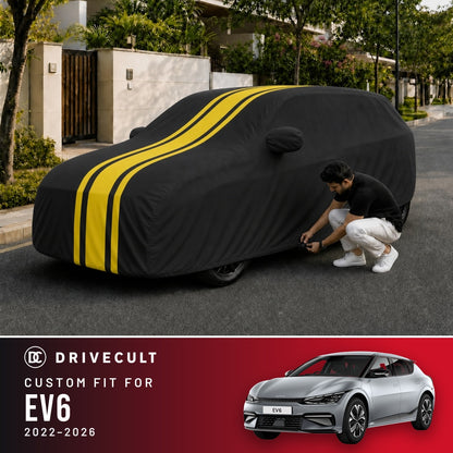 Kia EV6 2022-2026 DriveCult Blaze custom-fit waterproof car body cover