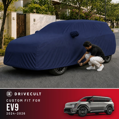 Kia EV9 2024-2026 DriveCult Storm custom-fit waterproof car body cover